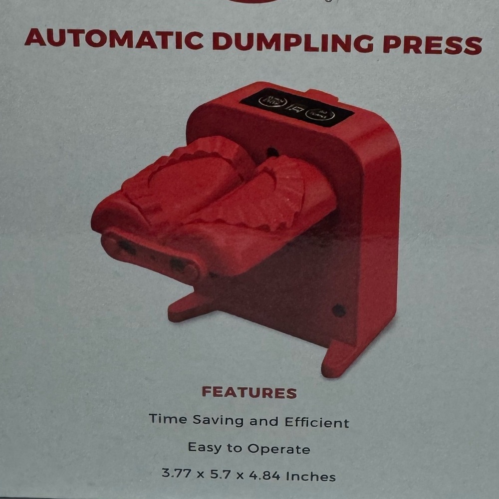 Chefs Counter Red Automatic Dumpling Press✨ - Picture 3 of 4